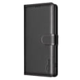 thumbnail image 1 of for iPhone 16 Wallet Case, with [RFID Blocking] Card Slots Strong Magnetic PU Leather Flip Fold Protective Adjustable Kickstand Phone Case for iPhone 16 - Black, 1 of 7
