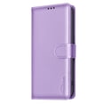 thumbnail image 1 of for iPhone 16 Wallet Case, with [RFID Blocking] Card Slots Strong Magnetic PU Leather Flip Fold Protective Adjustable Kickstand Phone Case for iPhone 16 - Purple, 1 of 7