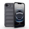 thumbnail image 1 of for iPhone 16e Case, Liquid Silicone Soft Gel Rubber Slim Cover with Microfiber Cloth Lining Cushion Shockproof Full Body Protective Case for iPhone 16e,Darkgray, 1 of 7