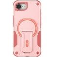 thumbnail image 1 of for iPhone 16e Phone Case, [Built-in Invisible Kickstand] [Compatible with MagSafe] Heavy Duty Shockproof Anti-scratch Anti-fall Magnetic Phone Case Cover for iPhone 16e,Pink, 1 of 7