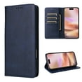 thumbnail image 1 of for iPhone 16e Wallet Case, PU Leather + TPU, Magnetic Card Holder with Kickstand, Shockproof Full Body Protective Flip Cover, Classic Design for iPhone 16e Men Women, Darkblue, 1 of 5