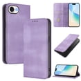 thumbnail image 1 of for iPhone 16e Wallet Rugged Case, Premium PU Leather RFID Blocking Card Slots Kickstand Classic Full Body Protection Magnetic Function Durable Phone Cover for iPhone 16e, Purple, 1 of 9