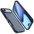 thumbnail image 1 of For iPhone 17 Air 5G 2025 Case ,Sturdy Phone Case for Apple 17 Air 6.5 inch ,Tiflook Shockproof Protection Heavy Duty Armor Hard Plastic & Rubber Rugged Bumper 2-in-1 Case Cover ( Blue ), 1 of 5