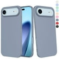 thumbnail image 1 of iPhone 17 Air Case, Takfox Liquid Silicone Full Body Slim Soft Gel Rubber Shockproof Protective Phone Case Cover with Anti-Scratch Microfiber Lining for iPhone 17 Air 6.5 inch - Gray, 1 of 10