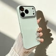 thumbnail image 1 of for iPhone 17 Case with Camera Lens Protector, Skin-Feel Matte Frosted Anti-Scratch Rugged Protective Phone Cover for iPhone 17 with Hard PC Back Silicone Bumper Case, Blue, 1 of 9