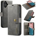 thumbnail image 1 of for iPhone 17 Case Detachable 2 in 1 Wallet Case with RFID Blocking Card Holder, 2 in 1 Removable PU Leather Flip Folio Kickstand Magnetic Clasp Shockproof Phone Cover,Gray, 1 of 8