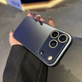 thumbnail image 1 of for iPhone 17 Phone Case with Camera Lens Protector, Shockproof Hybrid PC + TPU Rugged Phone Case, Durable Slim Lightweight Anti-Scratch Protective Cover for iPhone 17, Darkblue, 1 of 8