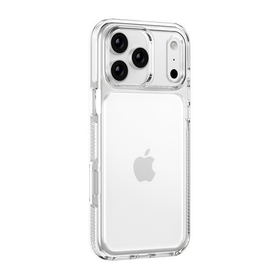 For iPhone 17 Phone Case,[Not Yellowing],[Military-Grade Drop Protection],Crystal Transparent Back Design,Ultra Slim Shockproof Anti-fall Drop Protection,Thin Fit Phone Case,White