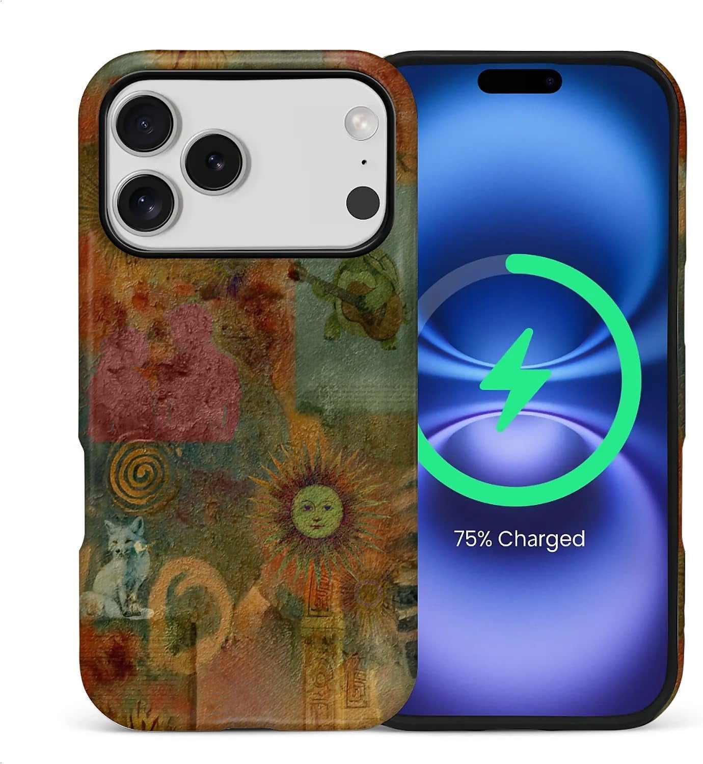 for iPhone 17 Pro Case, Compatible with MagSafe, Dual-Layer Hard Shell ...