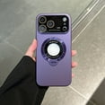 thumbnail image 1 of for iPhone 17 Pro Case with Stand, Camera Lens Cover Compatible with MagSafe, Military-Grade Drop Protection Magnetic Phone Case for iPhone 17 Pro, Scratch-Resistant Back Cover,Darkpurple, 1 of 5