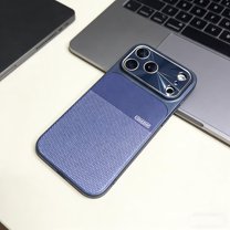 for iPhone 17 Pro Magnetic Case, with Camera Lens Protector, Compatible with Mag-Safe, Military Grade Drop Protection, Non-Slip Hybrid Slim Shockproof Phone Cover for iPhone 17 Pro, Blue