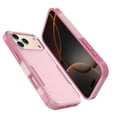 thumbnail image 1 of For iPhone 17 Pro Max 5G 2025 Case ,Sturdy Phone Case for Apple 17 Pro Max 6.9 inch ,Tiflook Shockproof Protection Heavy Duty Armor Hard Plastic & Rubber Rugged Bumper 2-in-1 Case Cover ( Pink ), 1 of 6