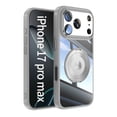 thumbnail image 1 of for iPhone 17 Pro Max Back Case, with Lens Protector TPU Bumper Strong Magnetic Drop Protective Ultra Slim 360 Degree Rotating Ring Stand Lightweight Phone Case for iPhone 17 Pro Max, Gray, 1 of 8
