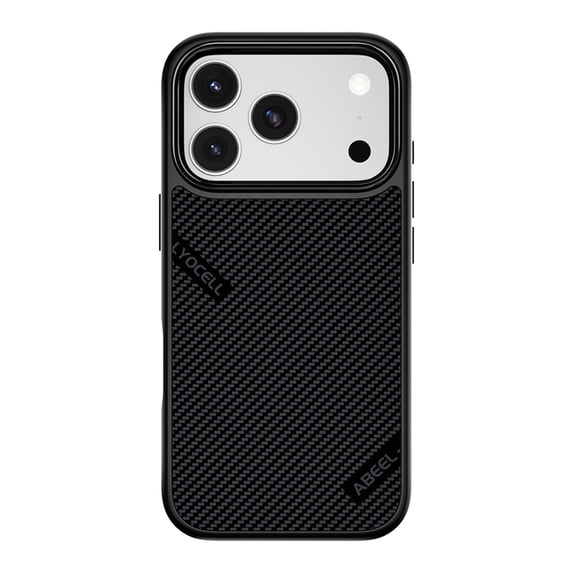 for iPhone 17 Pro Max Case, Carbon Fiber Texture Magnetic Protective Cover, Compatible with MagSafe, PC+TPU Shockproof Anti-Scratch Slim Lightweight Drop Protection Wireless Charging, A