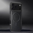 thumbnail image 1 of For iPhone 17 Pro Max Case Compatible with MagSafe, Luxury Slim Shockproof Protective Cover with Leopard Print & Carbon Fiber Texture, Magnetic Phone Case for Women and Men,C, 1 of 10