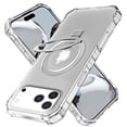 thumbnail image 1 of For iPhone 17 Pro Max Case, Compatible with MagSafe, Shockproof Military-Grade Protection, Magnetic Phone Case for iPhone 17 Pro Max Rugged Hybrid Case Wireless Charging,Clear, 1 of 6