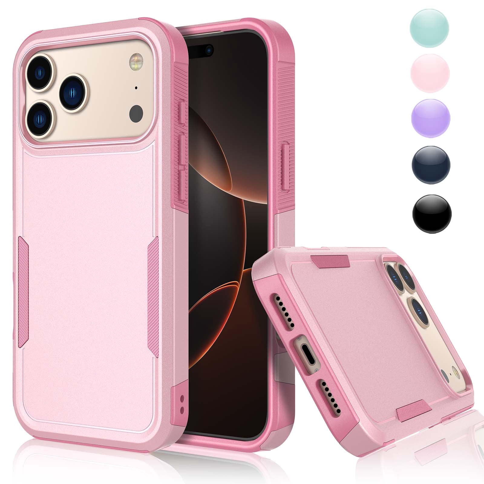iPhone 17 Pro Max Case,Sturdy Phone Case for Apple 17 Pro Max 2025