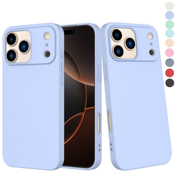 iPhone 17 Pro Max Case, Takfox For iPhone 17 Pro Max 6.9" Basic Case [Frosted] Shockproof Case Liquid Silicone Gel Rubber Soft TPU Anti-slip Bumper Thin Matte Slim Phone Case Covers