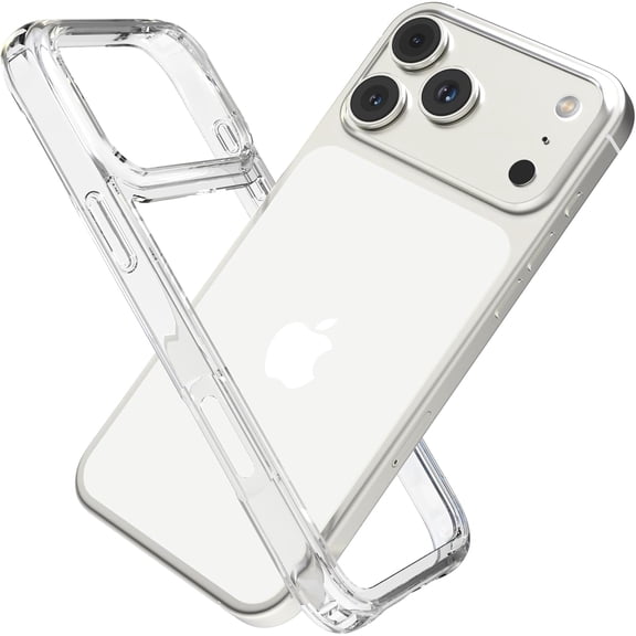 for iPhone 17 Pro Max Clear Bumper Frame No-Back Case, Slim Fit Ultra-Light Anti-Yellowing Transparent Protection Heat Dissipation Bezel Phone Cover Case 6.9" 2025