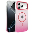 thumbnail image 1 of For iPhone 17 Pro Max Magnetic Glitter Phone Case,Gradient Sparkle Luxury Glitter Transparent Design,Compatible with Mag-Safe,Anti-Scratch Dust-Proof Shockproof Thin Fit Phone Case,Red, 1 of 7