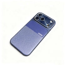 For iPhone 17 Pro Max Phone Case,Polka Dot Pattern BacK Design,Built-in Lens Protector,Ultra Slim Shockproof Anti-fall Anti-Scratch Drop Protection,Rugged Lightweight Thin Fit Phone Case,Blue