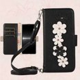 thumbnail image 1 of for iPhone 17 Pro Max Wallet Case with Credit Card Holder,Adjustable Strap Flip Kickstand Magnetic Clasp Protective Phone Cover,Black,iPhone 17 Pro Max-6.9", 1 of 8