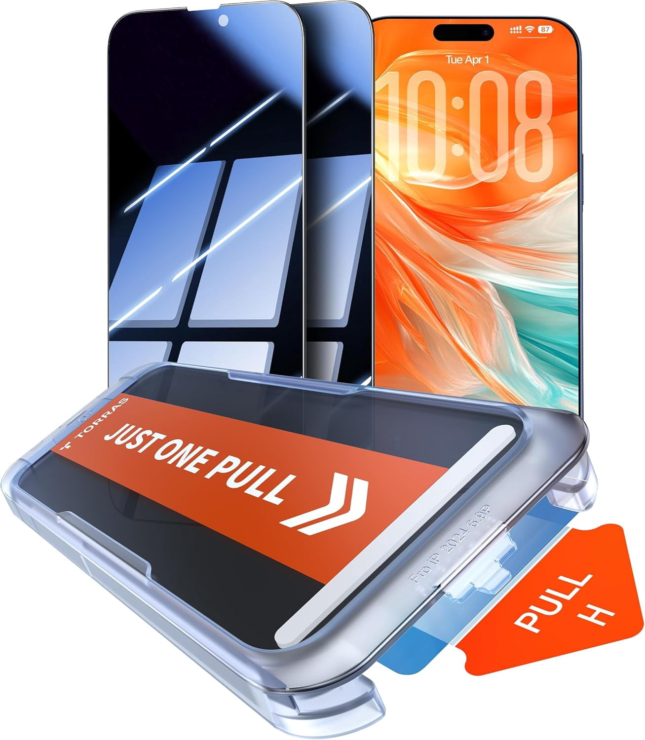 for iPhone 17 Pro Privacy Screen Protector [25° Anti Spy] [Military ...