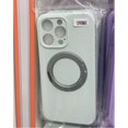 For iPhone 18 Pro Case with Magnetic Ring, Rotating Stand, PU and ...