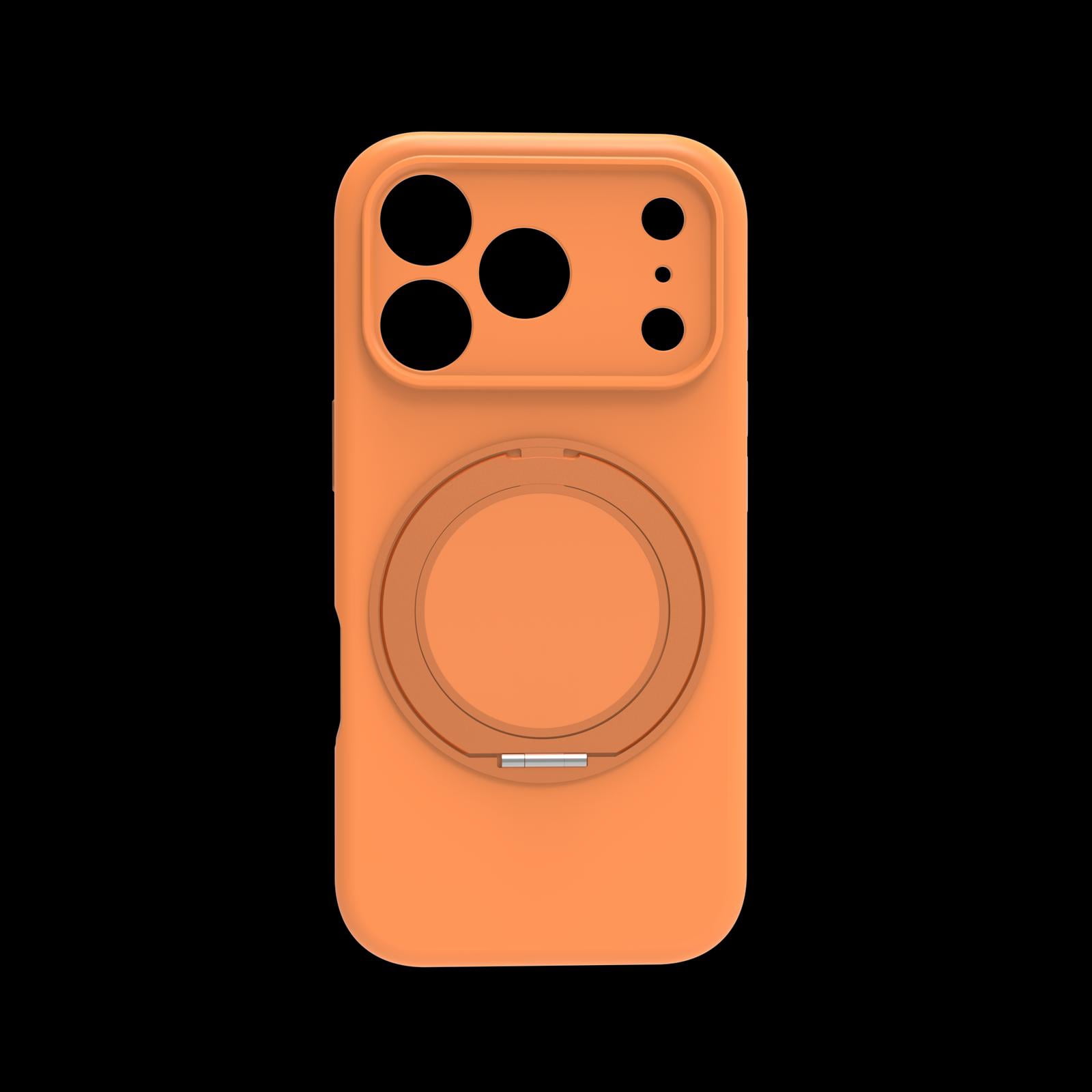 For iPhone 18 Pro Case with Magnetic Ring, Rotating Stand, PU and ...