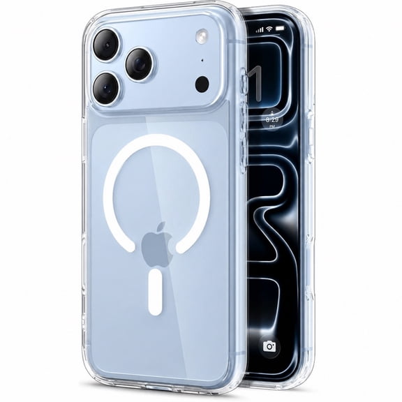 iPhone 18 Pro / iPhone 17 Pro Case, Clear Case, Shockproof, Slim-fit Cover