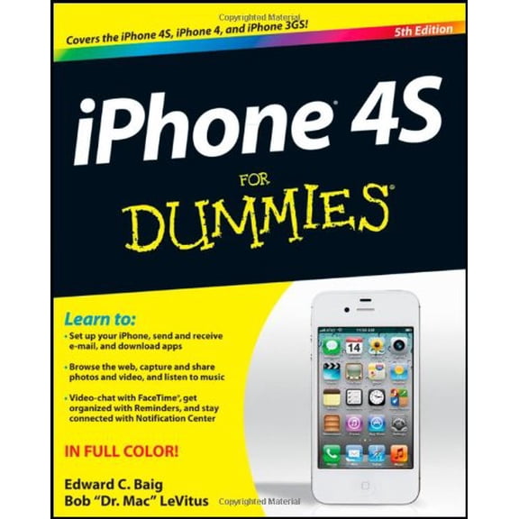 Pre-Owned iPhone 4S For Dummies (Paperback) 1118036719 9781118036716