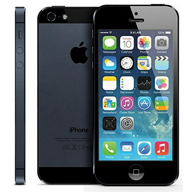 iPhone 5 16GB Black (Unlocked) Used - Walmart.com