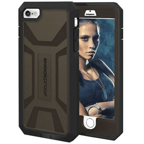 iPhone 6 Plus 5.5" Case with Built-in Screen Protector [Outdoor Series](Apple iPhone 6S Plus 5.5") (Encased) (Green)