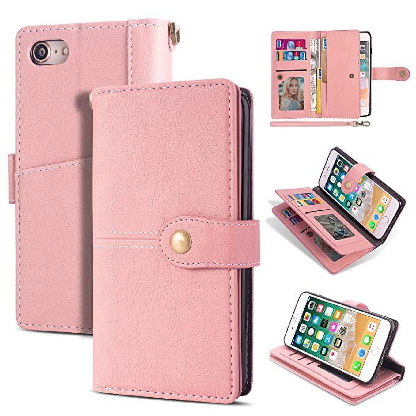 iPhone 6S Plus Wallet Case, iPhone 6 Plus Case, Allytech Vintage Style PU  Leather Folio Flop Secure Fit Magnetic Closure Folding Case with Wallet/  Card Holder For iPhone 6S Plus/ iPhone 6