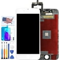 thumbnail image 1 of for iPhone 6S Screen Replacement (Model: A1633 A1688 A1691 A1700) Screen Replacement for iPhone 6S 4.7inch LCD Touch Digitizer Display Glass Full Assembly Parts Kit with Repair Tools (White), 1 of 6