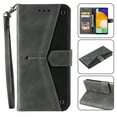 thumbnail image 1 of For iPhone 6s Plus/6 Plus Wallet Case with Wrist Strap, Premium PU Leather Flip Protective Cover RFID Blocking Card Holder & Cash Slot,Magnetic Closure Flip Kickstand Function for Men Women,Gray, 1 of 8
