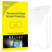 iPhone 6s Screen Protector, JETech 2-Pack Premium Tempered Glass Screen Protector Film for Apple iPhone 6 and iPhone 6s 4.7
