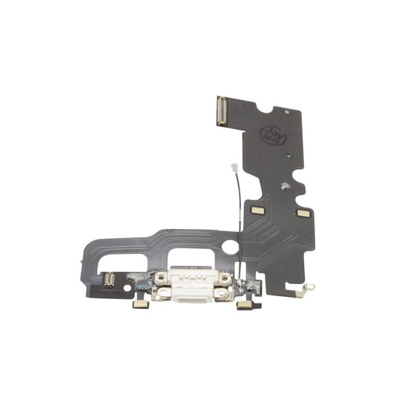 iPhone 7 4.7 Replacement Charging Charge Port Flex Cable Part - White (Aftermarket Quality)