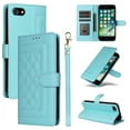 thumbnail image 1 of for iPhone 7 / 8 / SE 2022 & 2020 Wallet Flip Case, Classic PU Leather Card Slots with Lanyard Magnetic Closure Kickstand Protective Soft TPU Inner Case for iPhone 7 / 8 / SE 2022 & 2020, Mint, 1 of 7