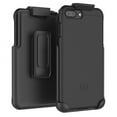 thumbnail image 1 of iPhone 7 Plus 5.5" Belt Clip Case, Encased (SlimShield Series) Hybrid Cover w/ Secure-fit Holster (2pc set) (Black), 1 of 6