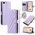 thumbnail image 1 of for iPhone 7 Plus/8 Plus Wallet Case, Premium PU Leather Magnetic Flip Folio Case with Wrist Strap Credit Card Holder for Women Men Crossbody Strap Phone Case Cover for iPhone 7 Plus/8 Plus, Purple, 1 of 9