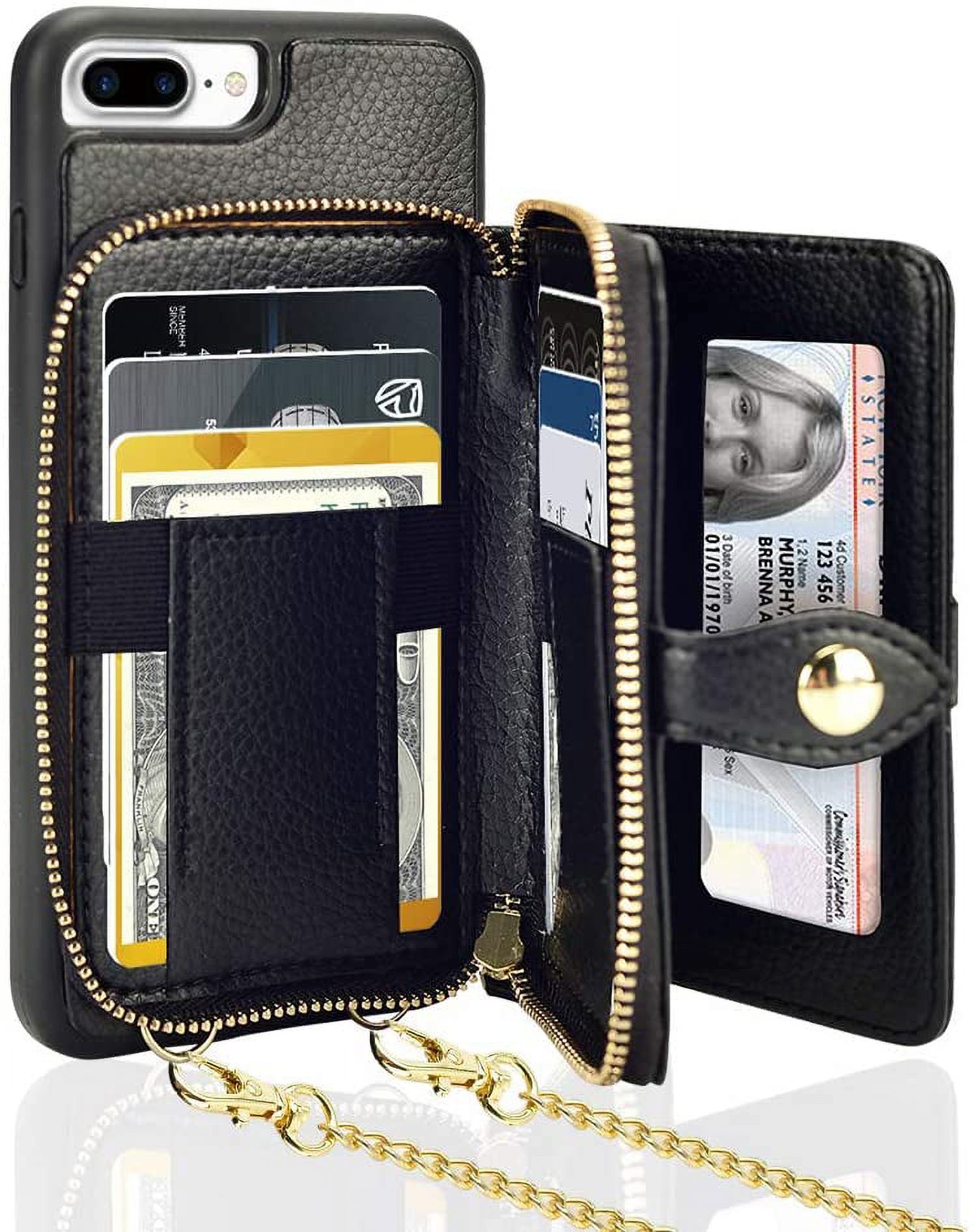 Iphone 7 plus online crossbody wallet