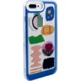 thumbnail image 1 of for iPhone 7 Plus/iPhone 8 Plus Case Clear, Not Yellowing Phone Case for iPhone 7 Plus/iPhone 8 Plus (5.5 inch) with Slim Cover Protection Shockproof Bumper, Blue Patch, 1 of 13