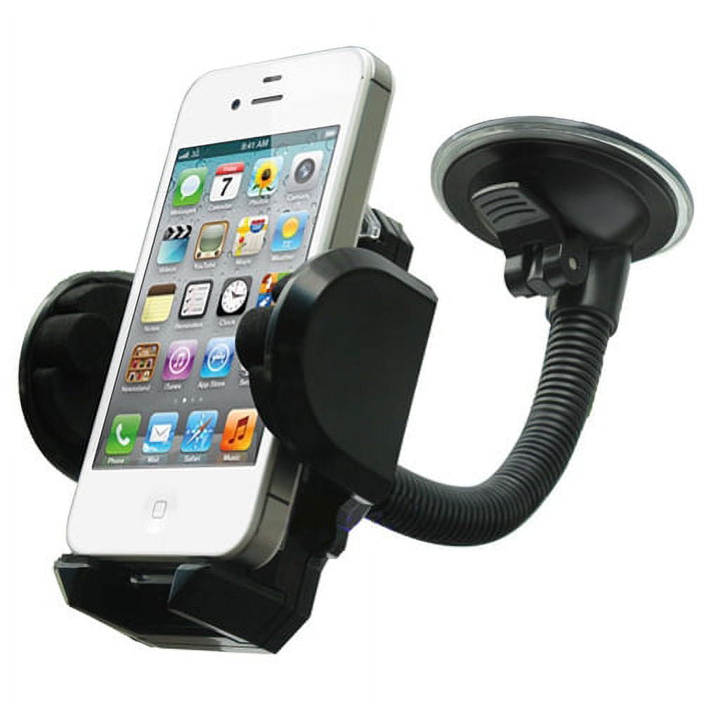 Extended Window Car Mount & Quick Grip XL Holder for Samsung Galaxy S8 Plus (sku 52804)