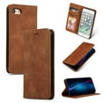 thumbnail image 1 of iPhone 8 Case, iPhone 7 Wallet Case, Dteck Smooth PU Leather Flip Folio Wallet Card Slots Case Cover Stand Feature & Magnetic Closure For Apple iPhone 8 & iPhone 7, Brown, 1 of 7