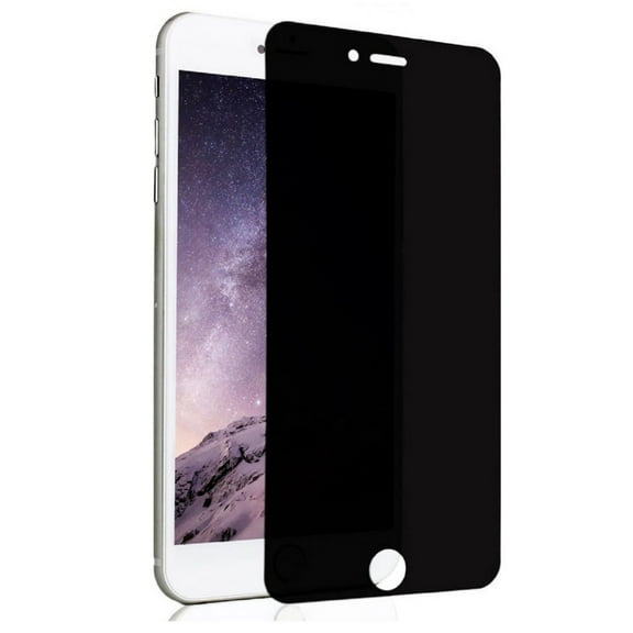 iPhone 8 PLUS 7 Plus - Curved Tempered Glass Privacy Screen Protector Anti-Spy Anti-Peep 3D Edge Case Friendly