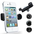 thumbnail image 1 of iPhone 8 PLUS Car Mount AC Air Vent Phone Holder Rotating Cradle Swivel Dock Black W1Q, 1 of 6