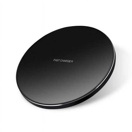 iPhone 8 PLUS Fast Wireless Charger 7.5W and 10W Charging Ultra Slim Pad [Rapid Charge] X2P