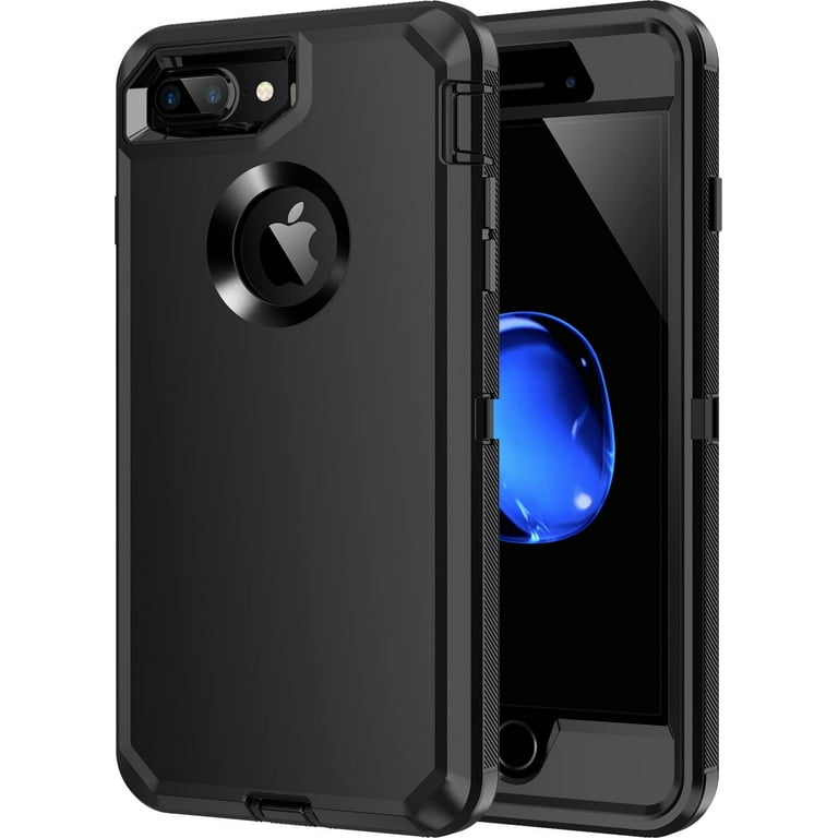 for iPhone Plus/7 Plus Case,[Built in Screen Protector] Heavy - Main Image