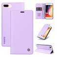 thumbnail image 1 of for iPhone 8 Plus / 7 Plus Wallet Case with RFID Blocking Credit Card Holder,Classic Vegan PU Premium Leather Folio Magneitc Flip Kickstand Shockproof Cover Phone case,Purple, 1 of 11